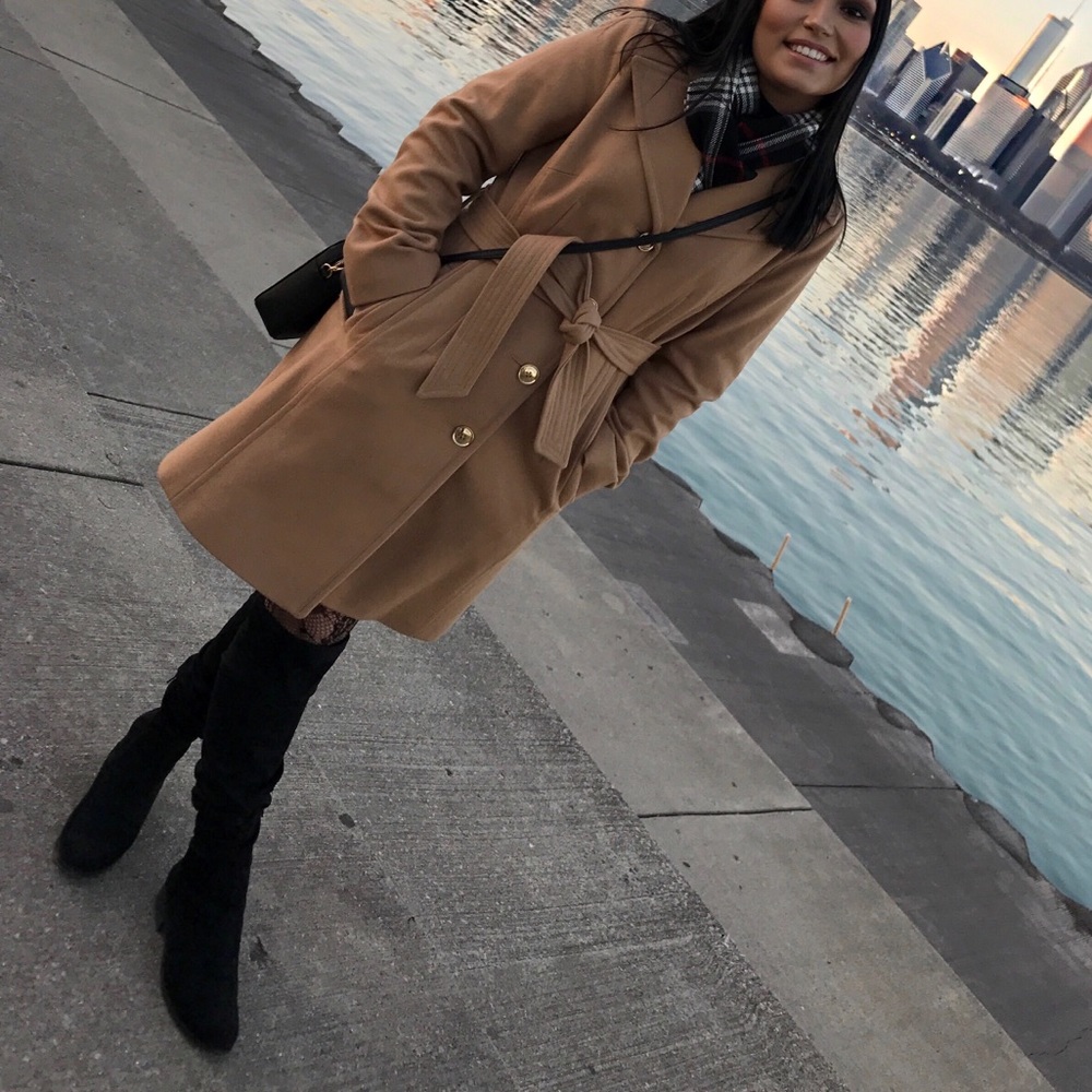 Michael Kors Camel Peacoat